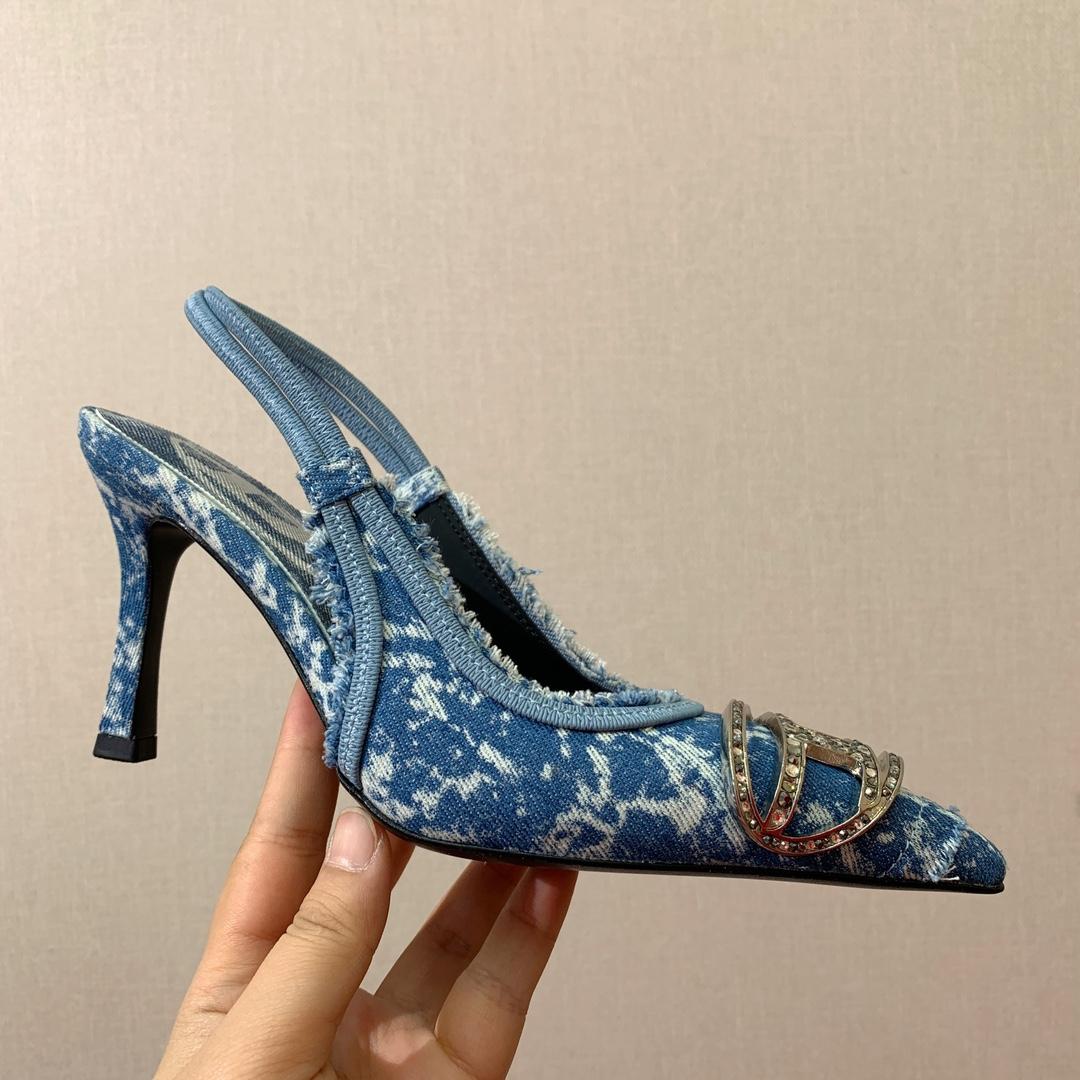 Diesel Blue D-Venus SB Heels - PerfectKickZ