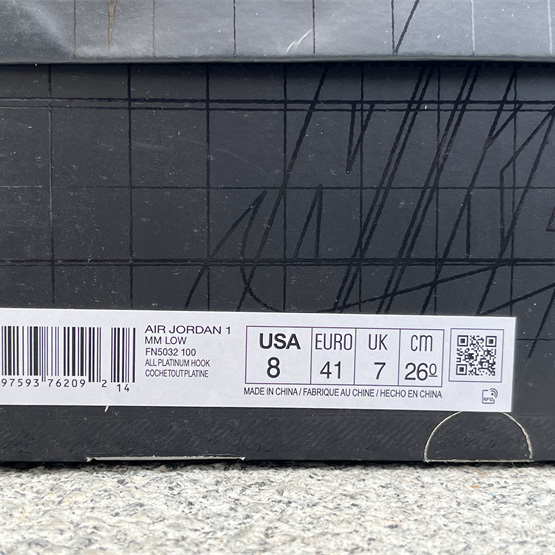 Jordan Air Jordan 1 MM LOW Sneaker    FN5032-100 - PerfectKickZ