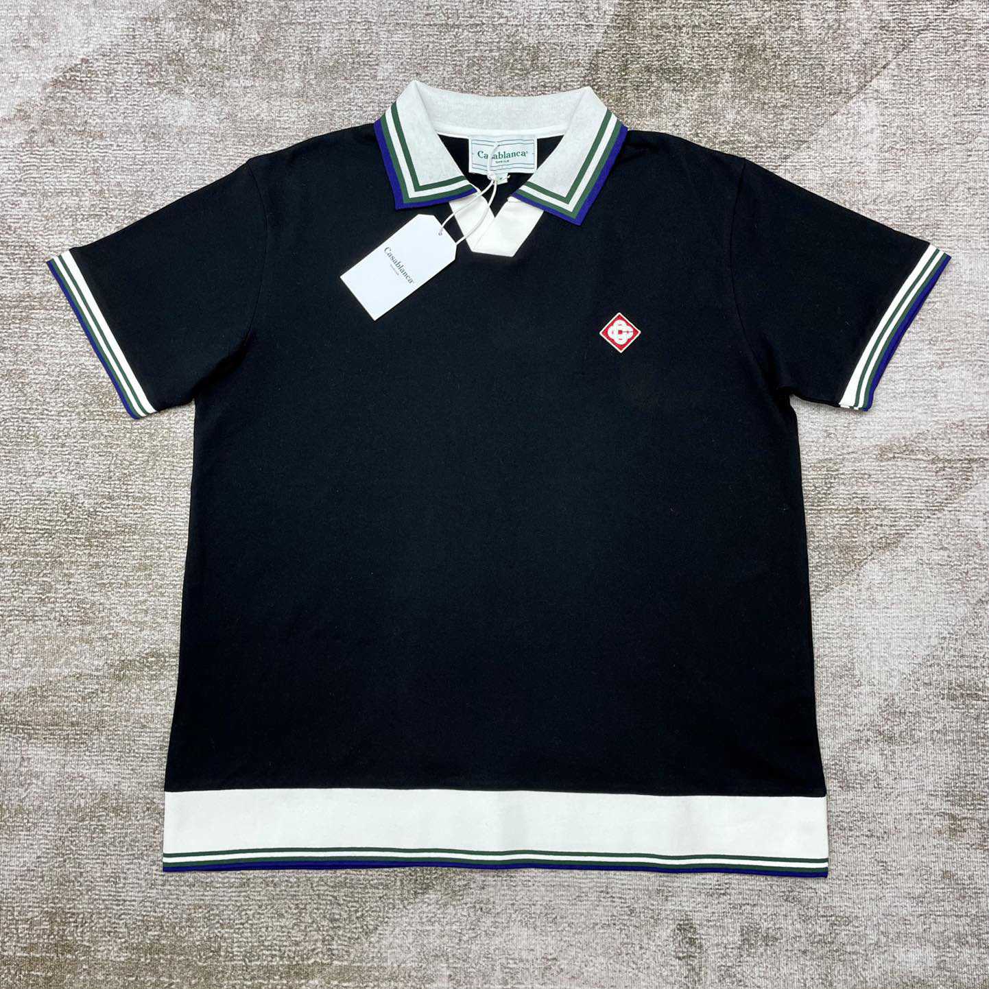 Casablanca Polo Shirt   c856 - PerfectKickZ
