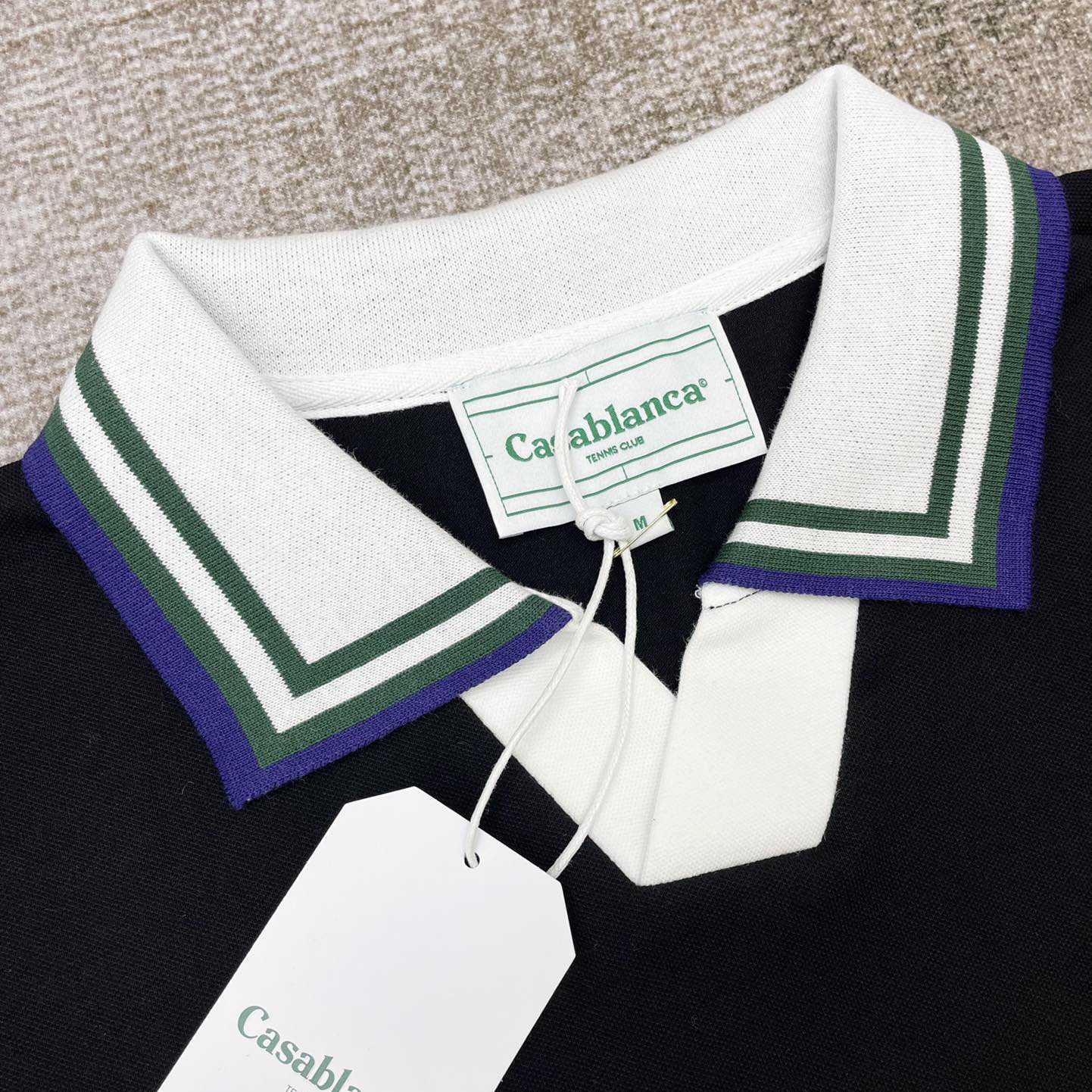 Casablanca Polo Shirt   c856 - PerfectKickZ