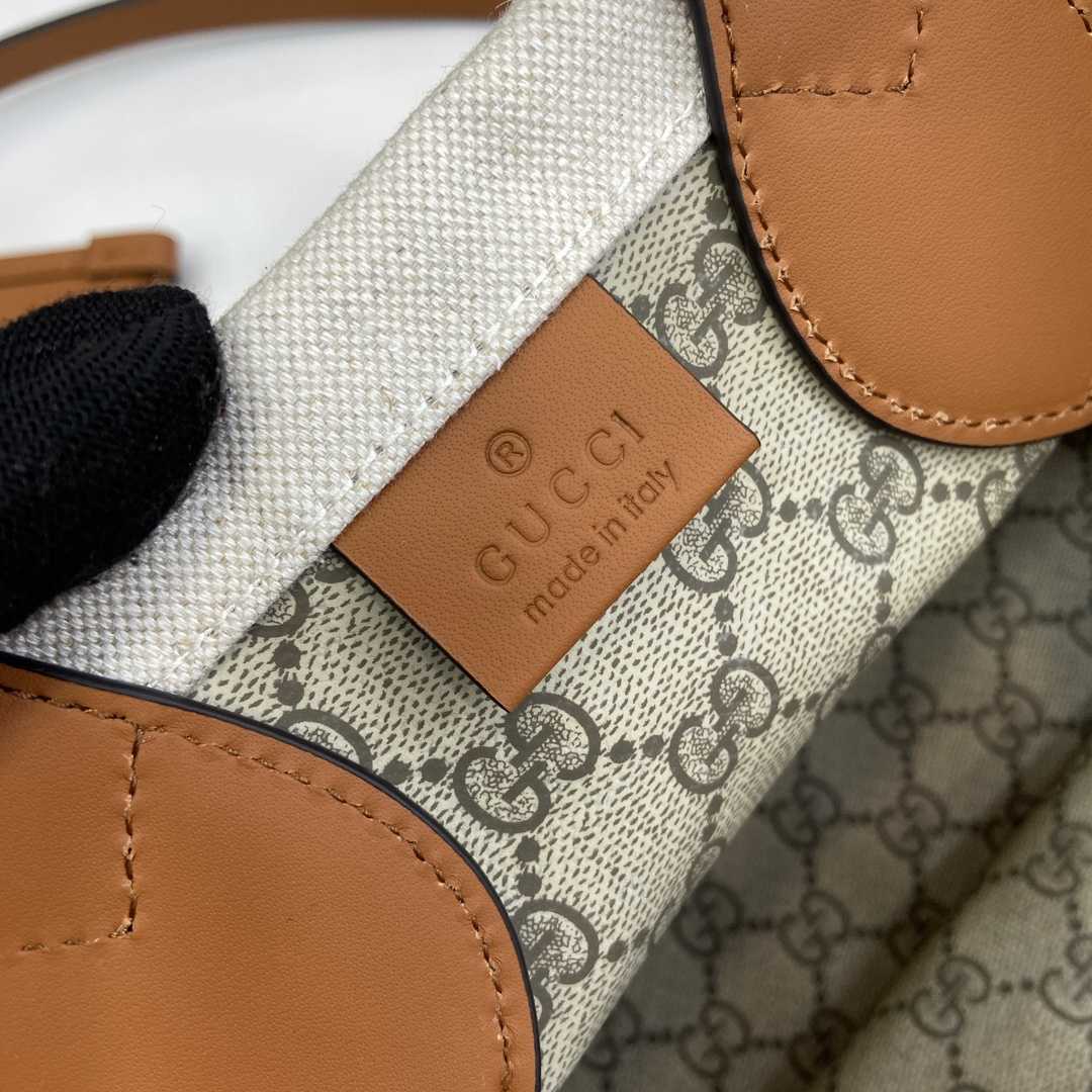 Gucci Mini Tote Bag With Gucci Print - PerfectKickZ