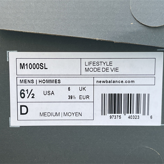 New Balance NB 1000 Y2K Sneakers      M1000SL  - PerfectKickZ