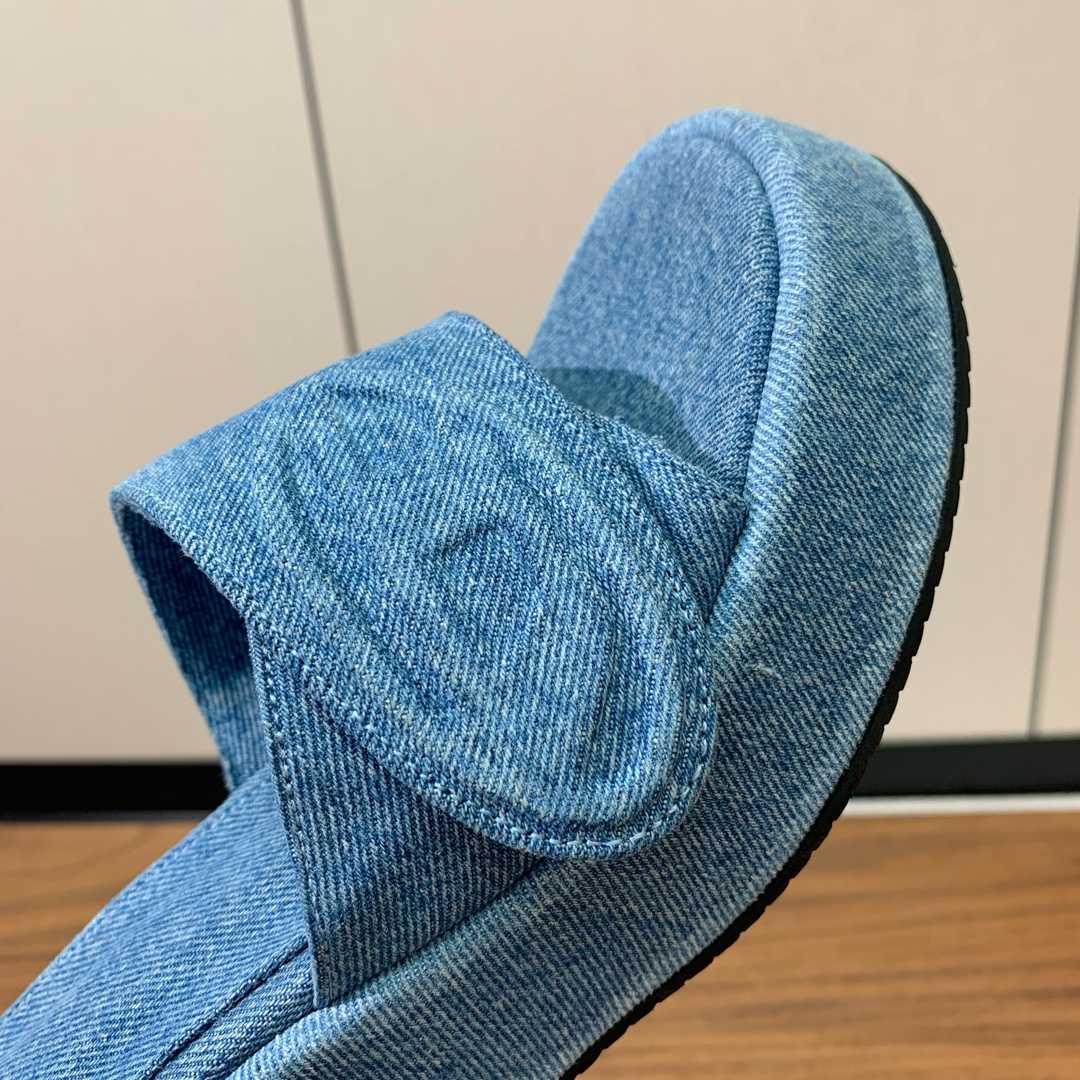Diesel Sa-Oval D Pf W Denim Sandals - PerfectKickZ