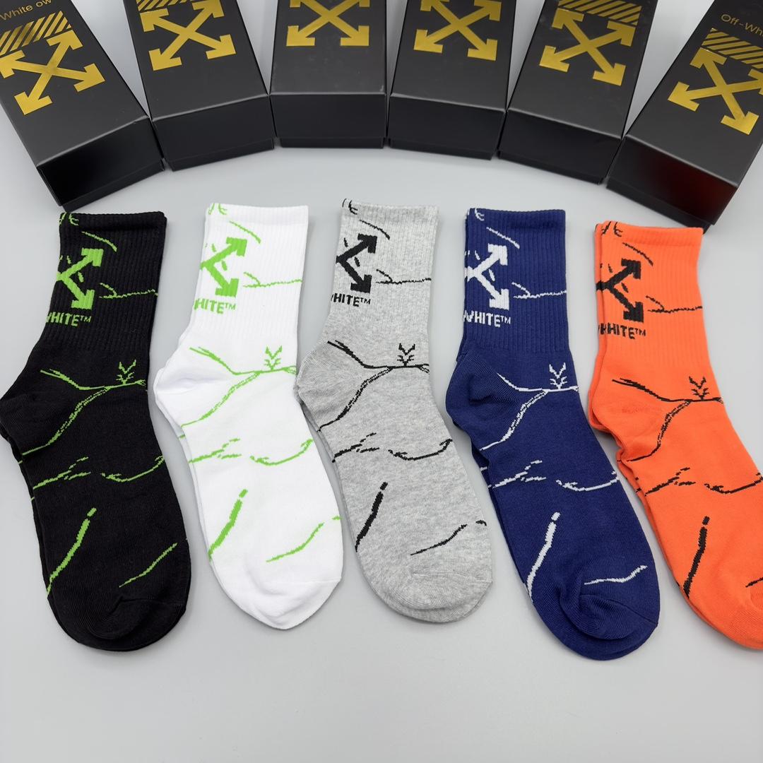 Off White Socks/Box - PerfectKickZ