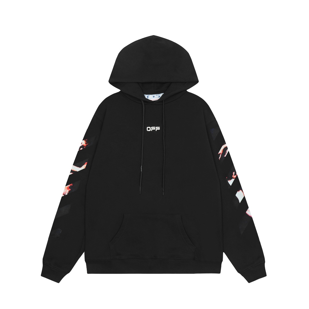 Off-White Caravaggio Arrows Hoodie - PerfectKickZ