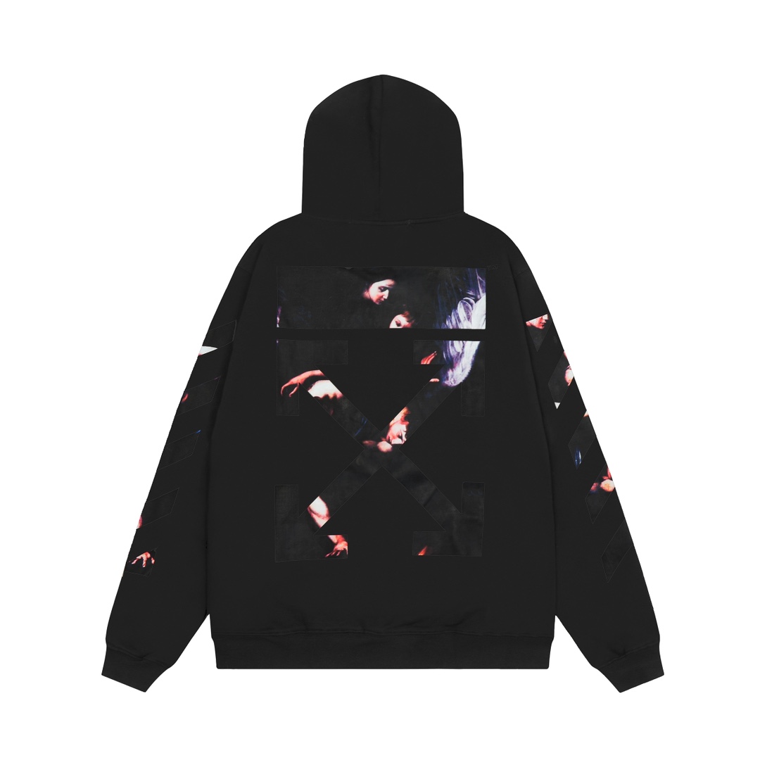 Off-White Caravaggio Arrows Hoodie - PerfectKickZ