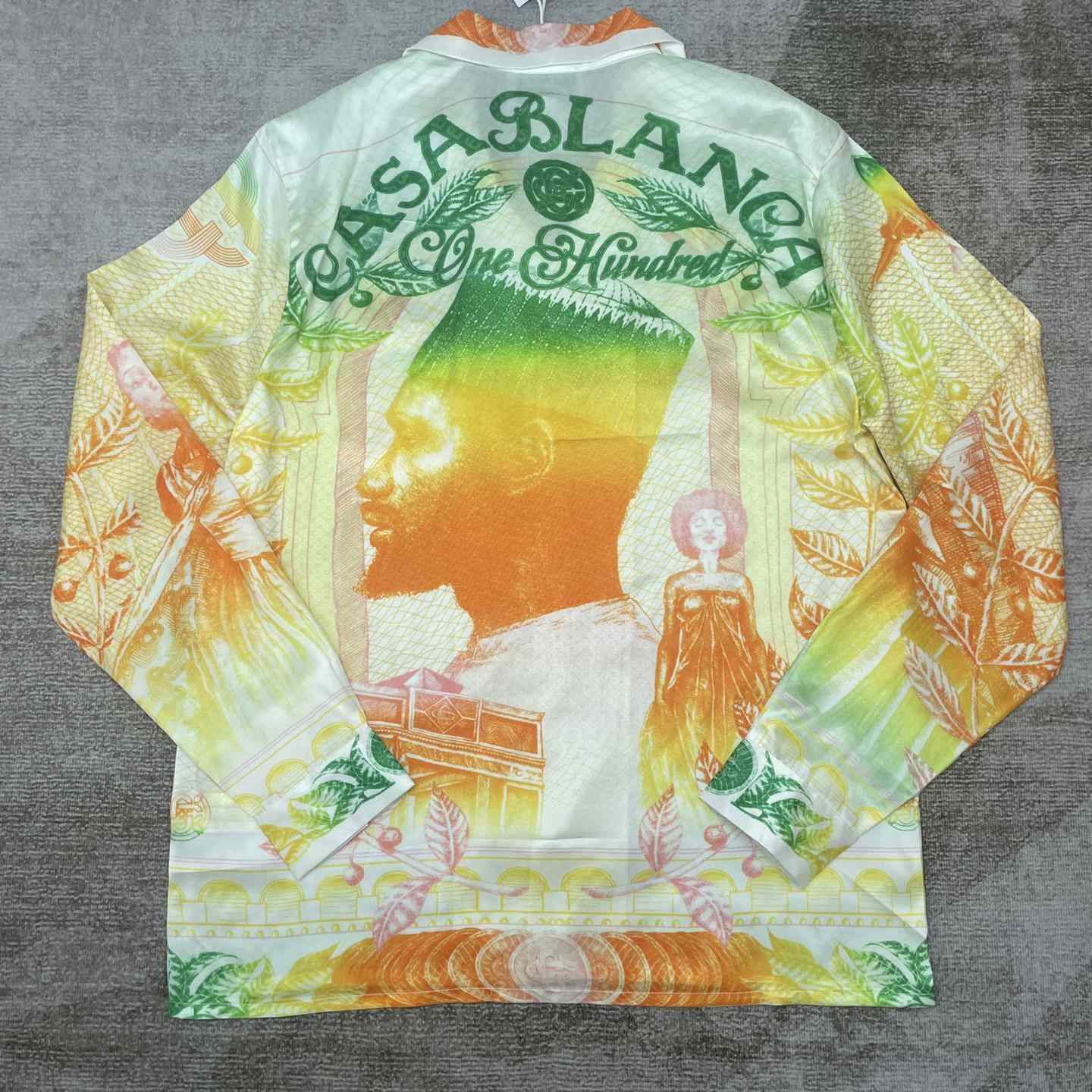 Casablanca La Monnaie Silk Shirt    CA3472 - PerfectKickZ