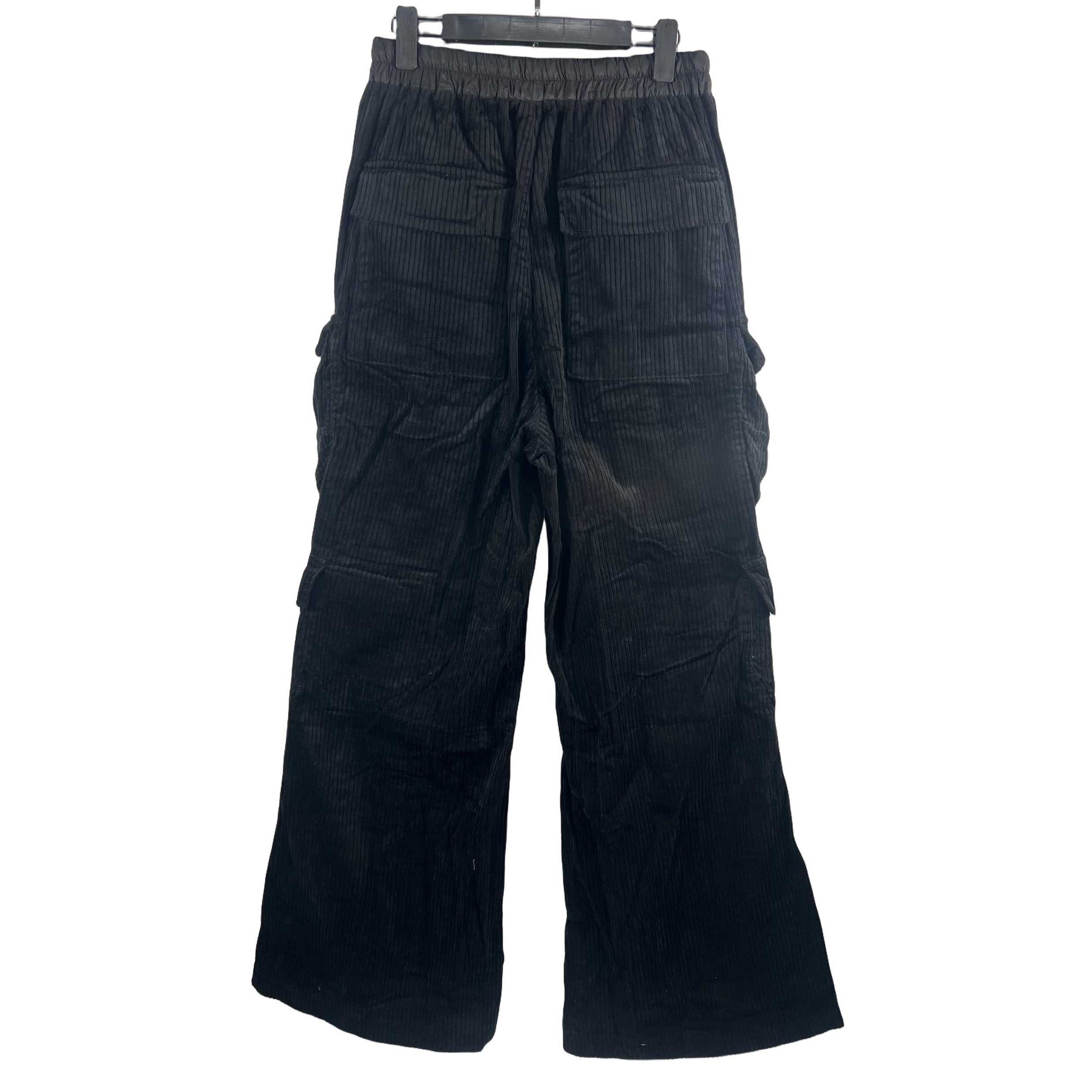 Rick Owens Black Double Jumbo Belas Cargo Pants - PerfectKickZ