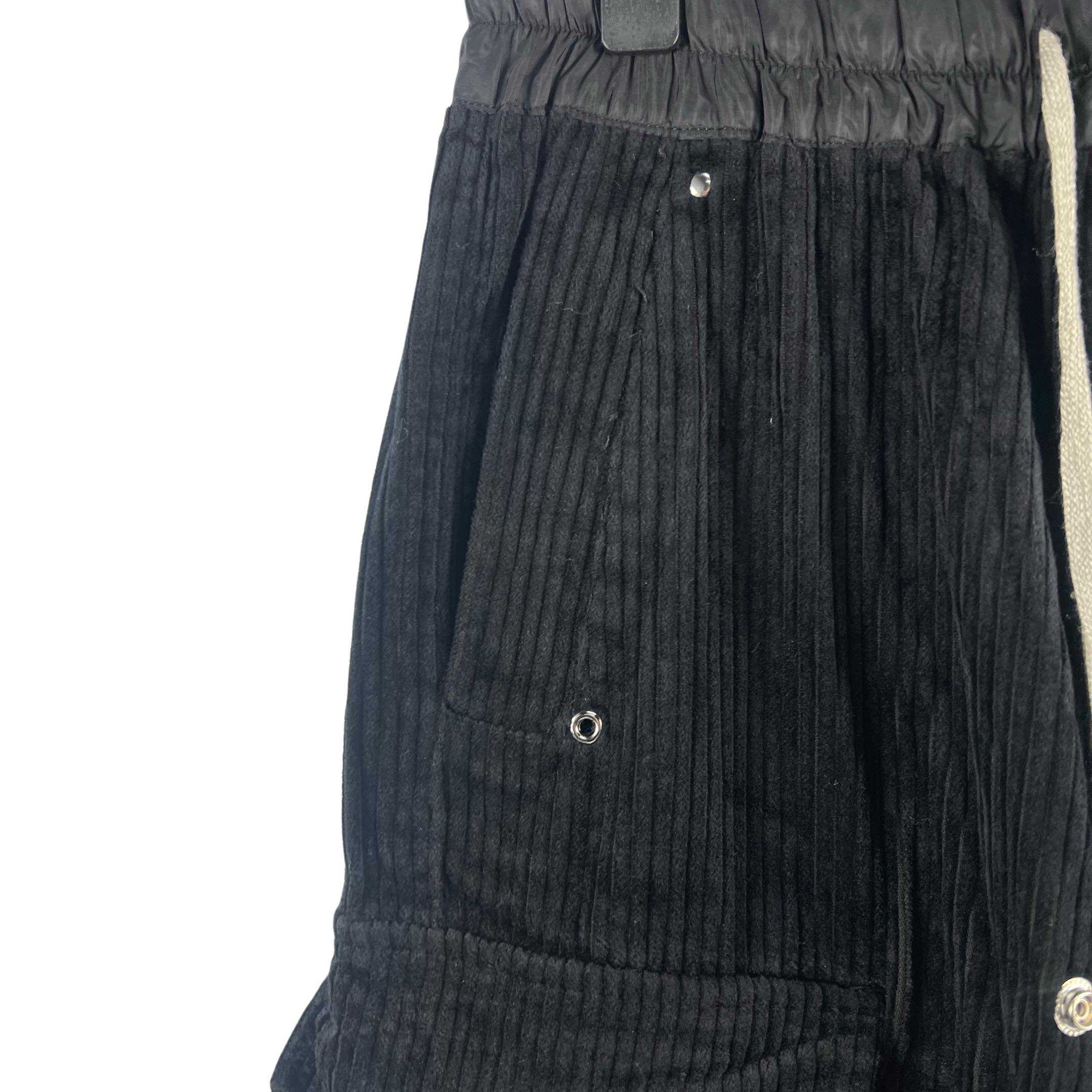 Rick Owens Black Double Jumbo Belas Cargo Pants - PerfectKickZ
