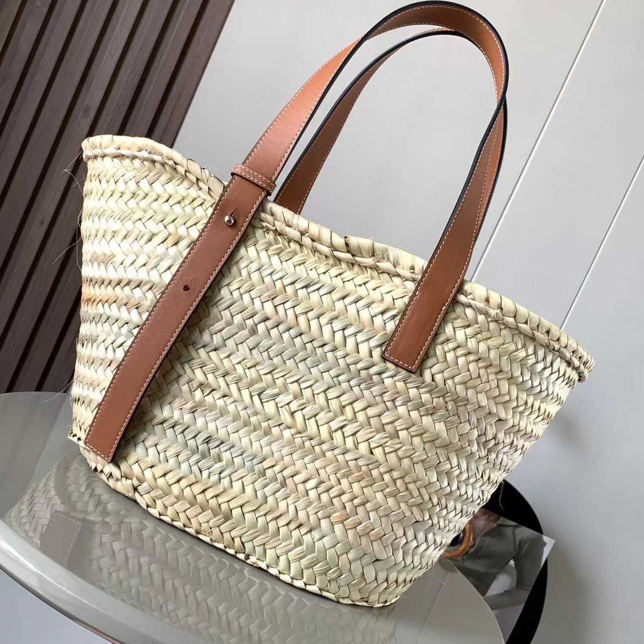 Loewe Basket Bag (47-28-25CM) - PerfectKickZ