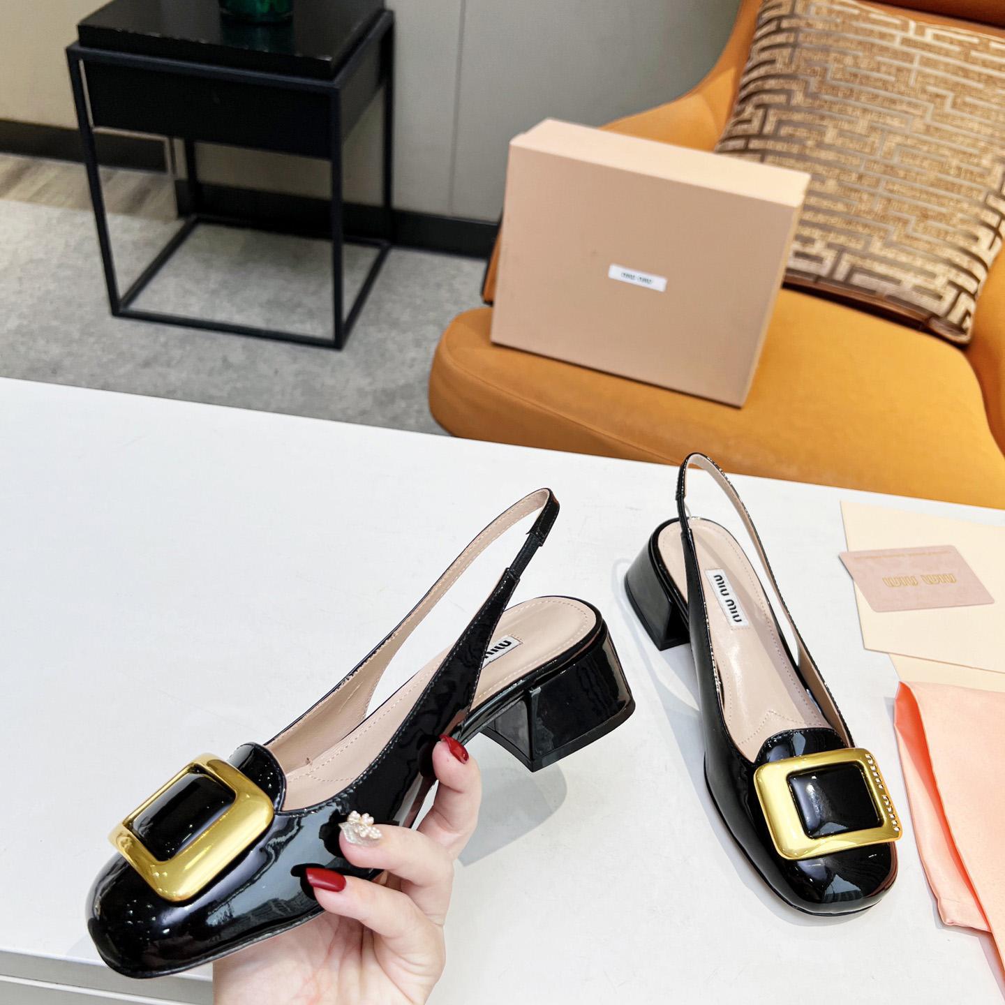 Miu Miu Patent Leather Pumps - PerfectKickZ