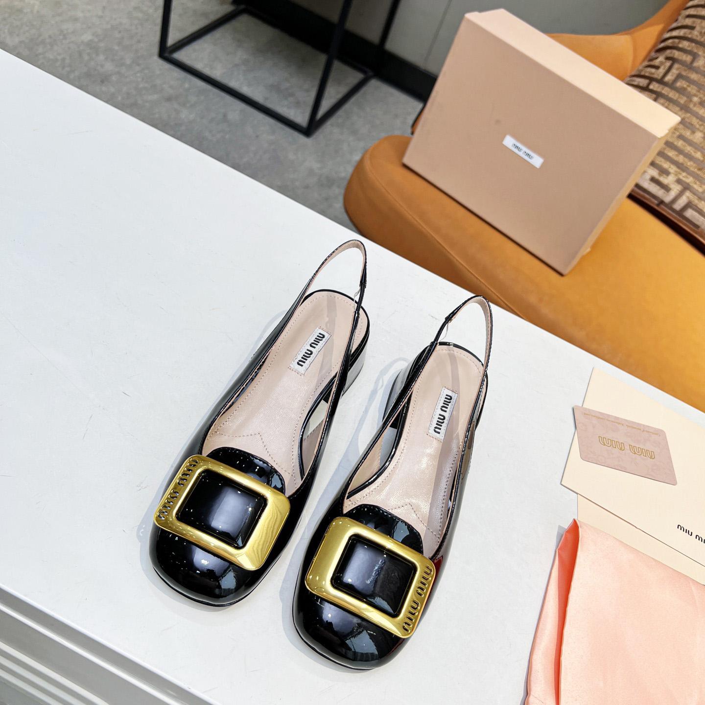 Miu Miu Patent Leather Pumps - PerfectKickZ