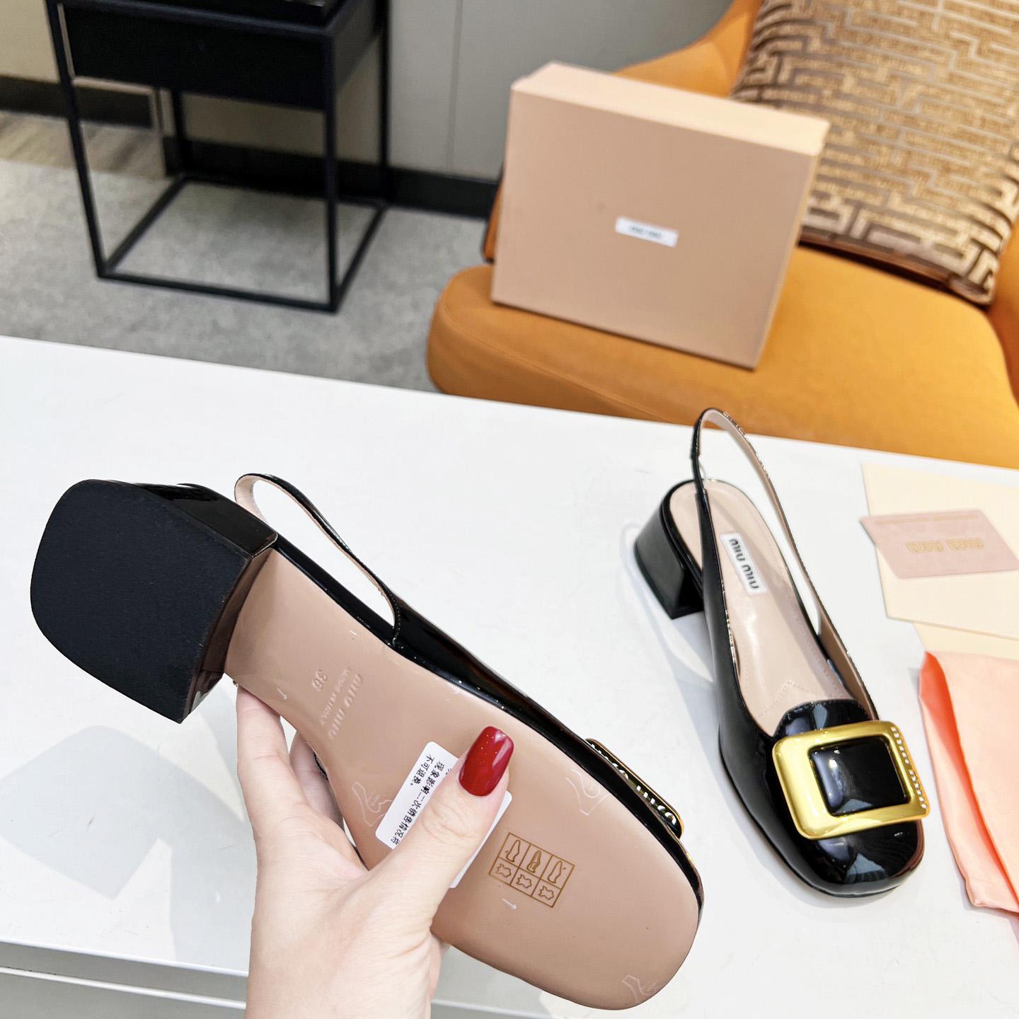 Miu Miu Patent Leather Pumps - PerfectKickZ