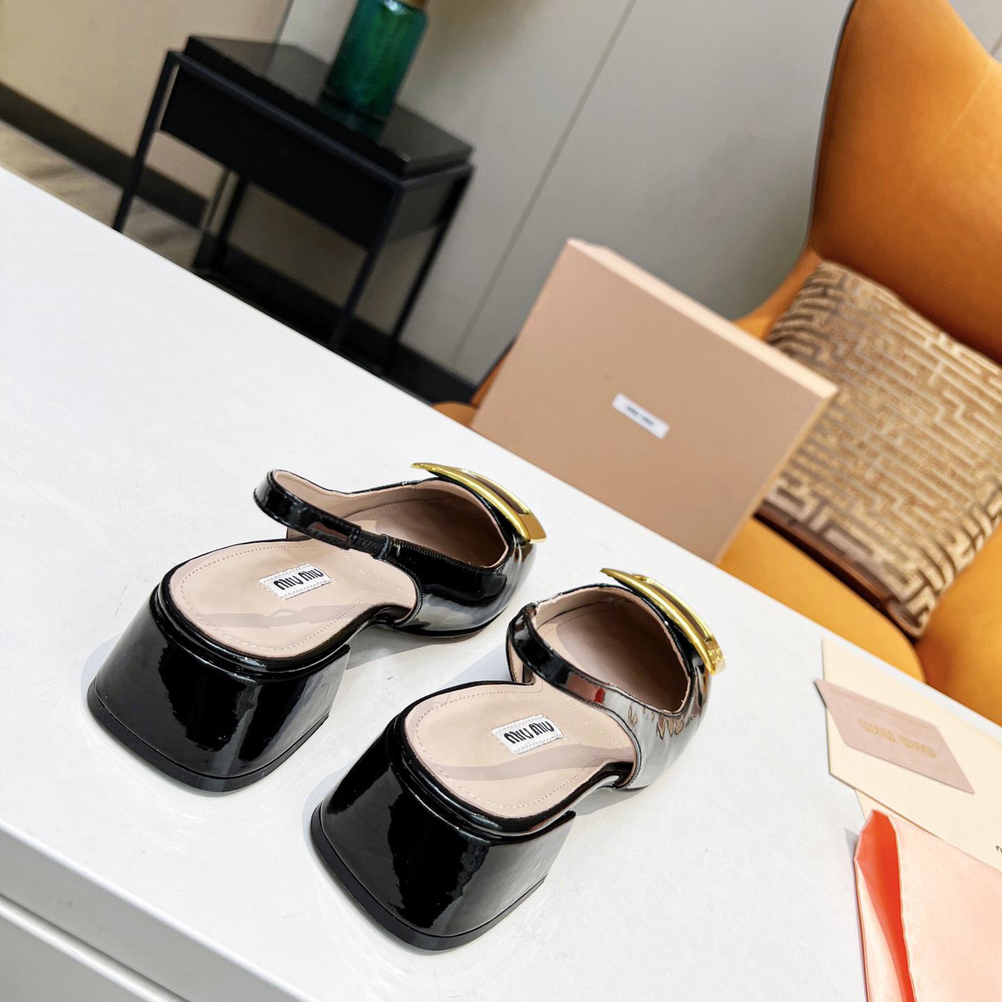 Miu Miu Patent Leather Pumps - PerfectKickZ