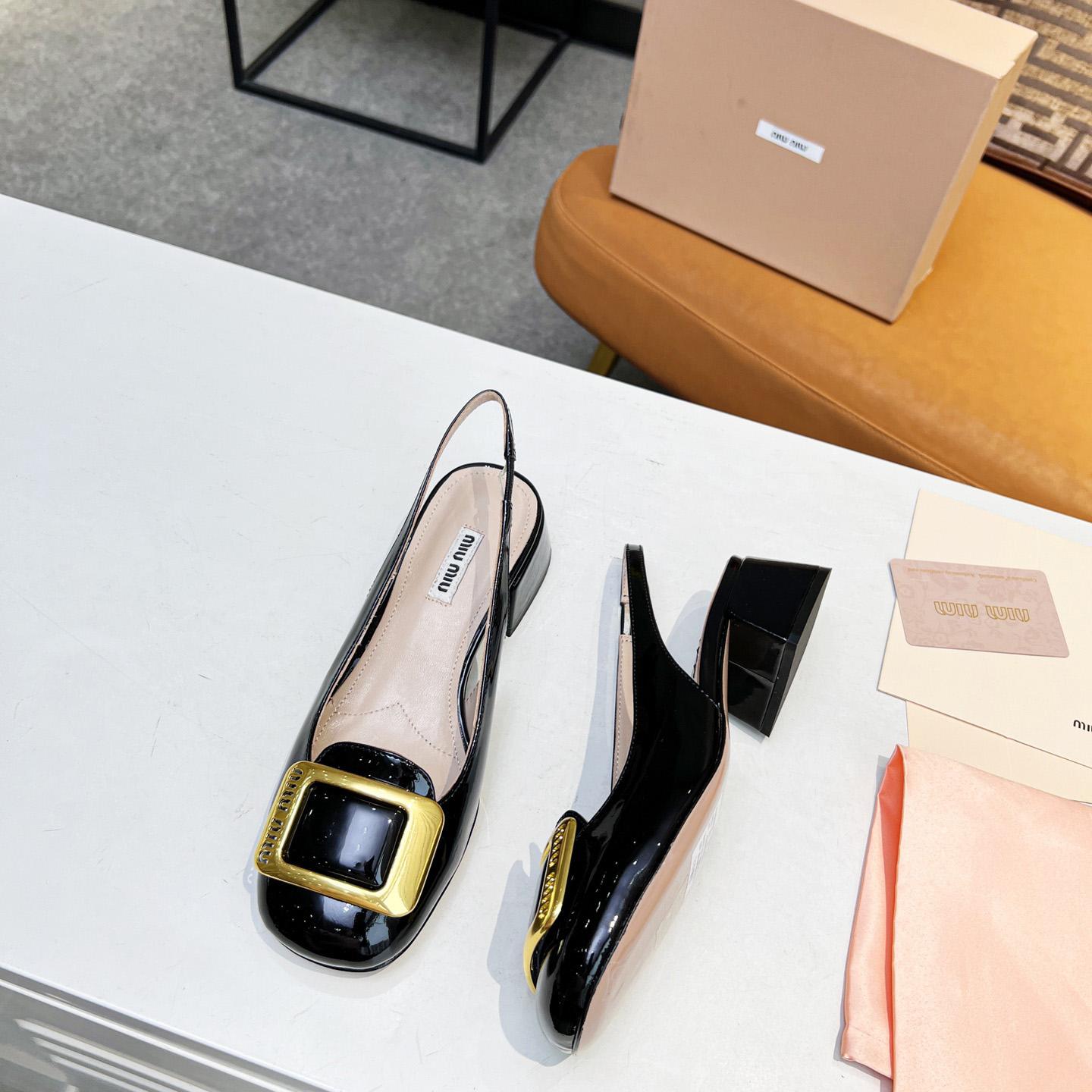 Miu Miu Patent Leather Pumps - PerfectKickZ