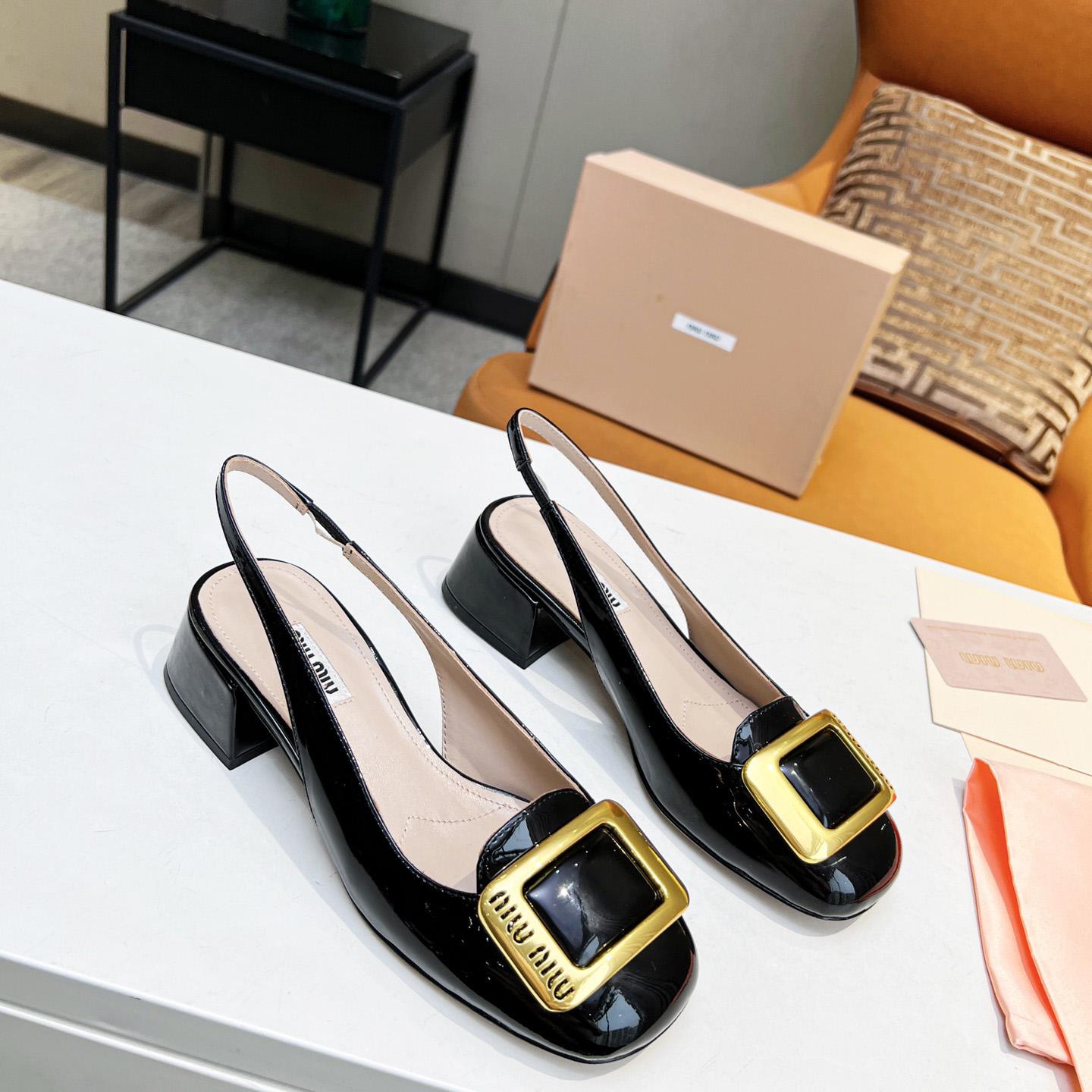 Miu Miu Patent Leather Pumps - PerfectKickZ