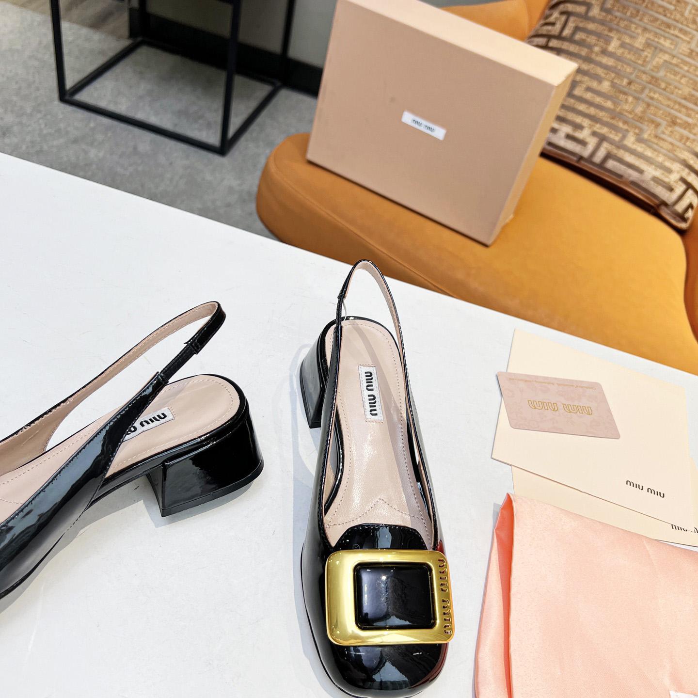 Miu Miu Patent Leather Pumps - 