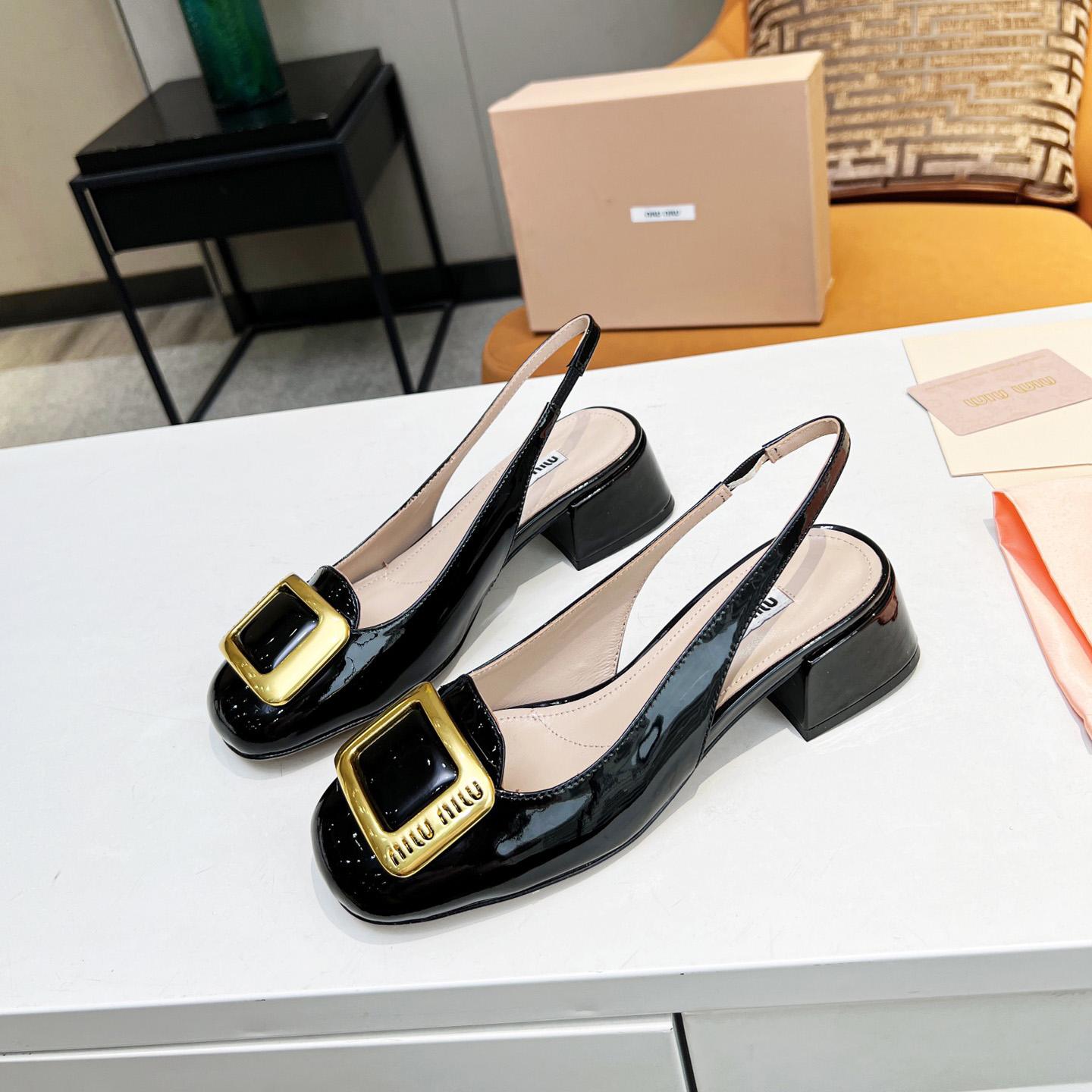Miu Miu Patent Leather Pumps - 