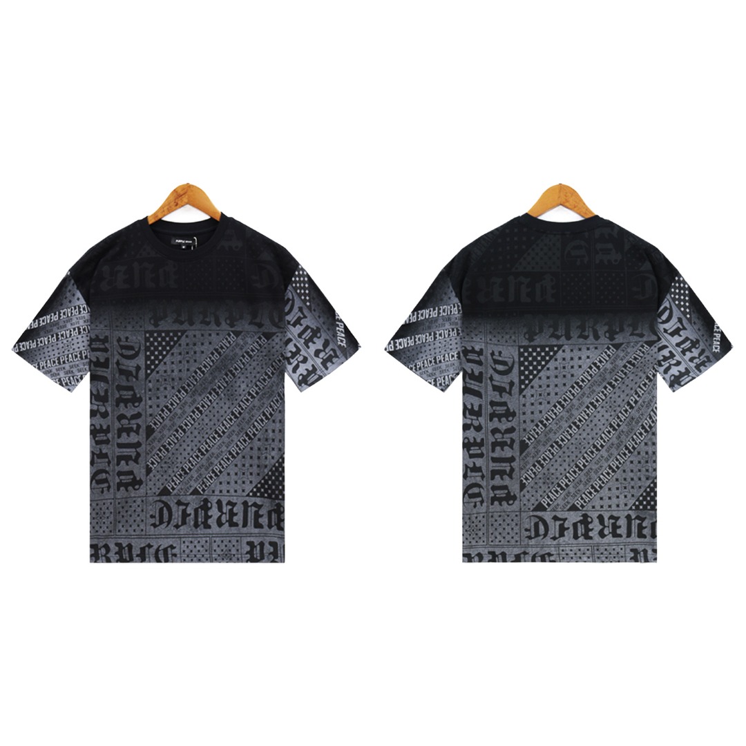Purple-Brand Flag Bandana Tee - PerfectKickZ