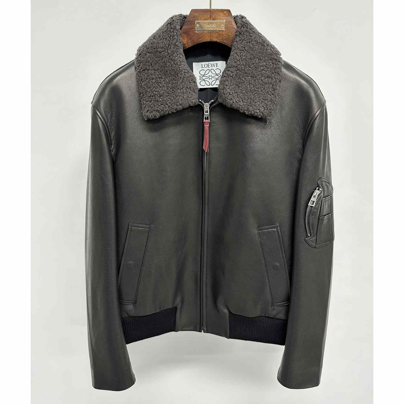 Loewe Bomber Jacket In Nappa Lambskin - PerfectKickZ