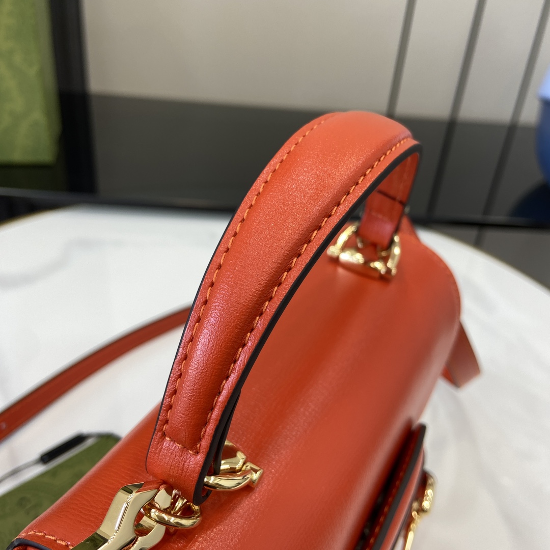 Gucci Horsebit 1955 Mini Top Handle Bag - PerfectKickZ
