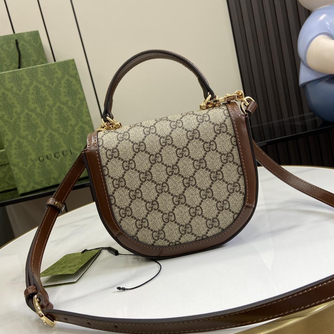 Gucci Horsebit 1955 Mini Top Handle Bag - 