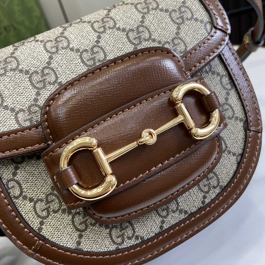 Gucci Horsebit 1955 Mini Top Handle Bag - 