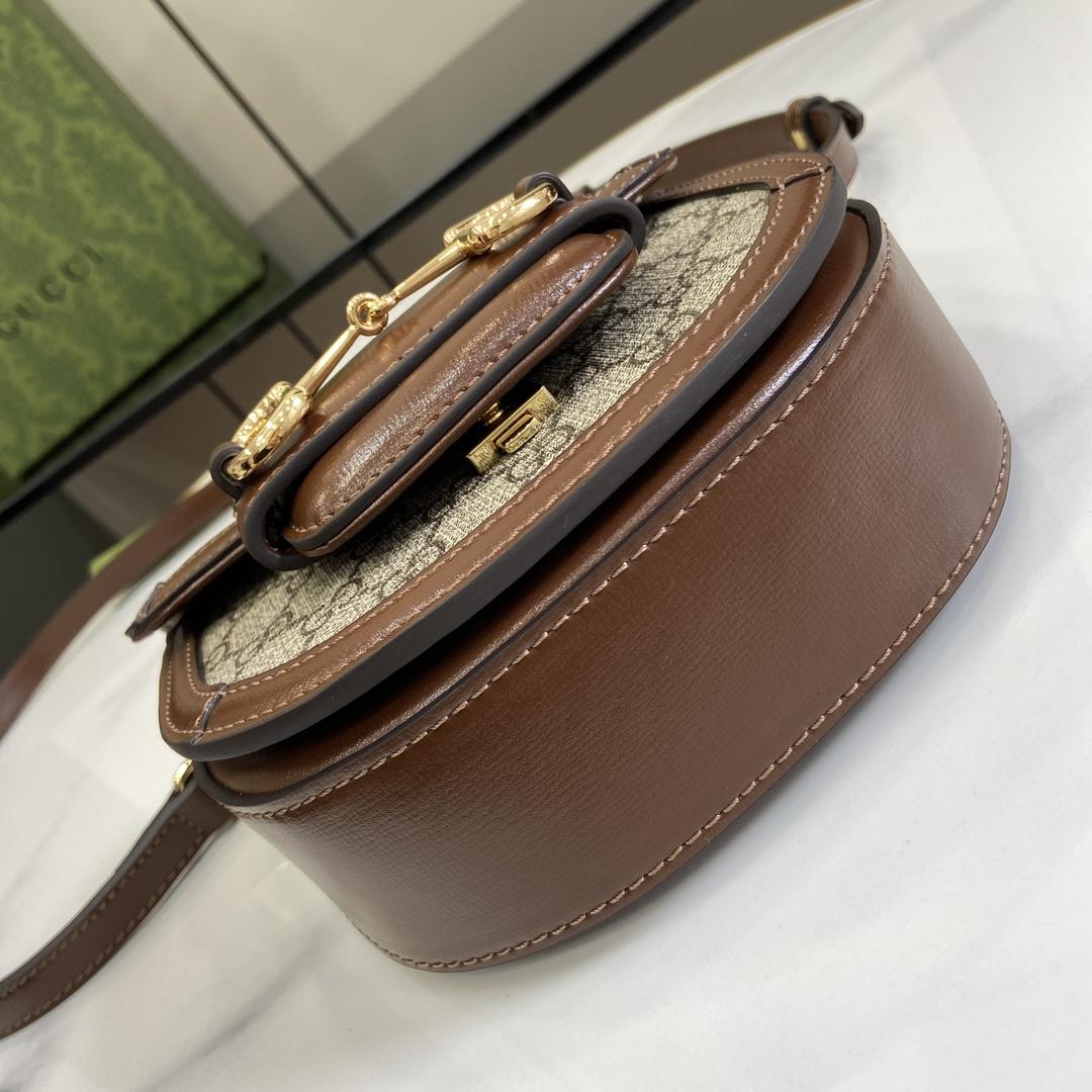 Gucci Horsebit 1955 Mini Top Handle Bag - 