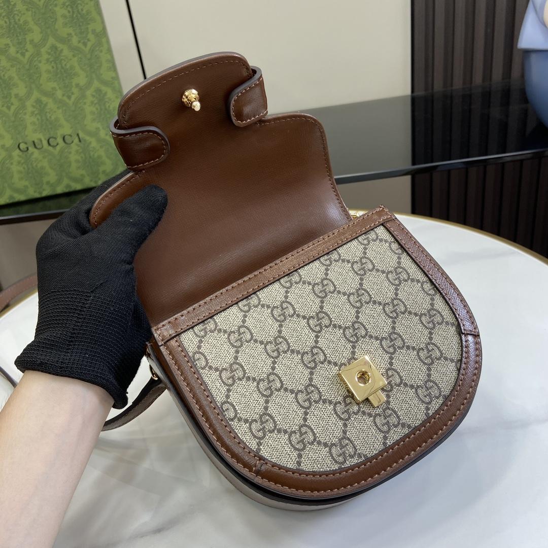 Gucci Horsebit 1955 Mini Top Handle Bag - 
