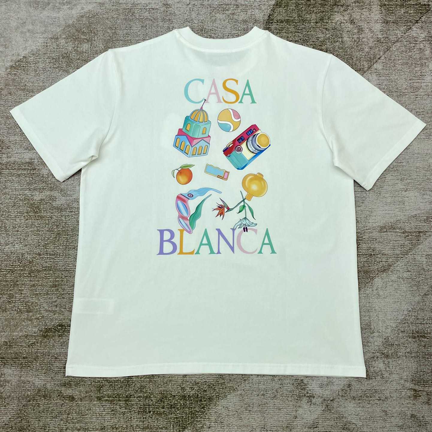 Casablanca Graphic Print T-shirt     C866 - PerfectKickZ