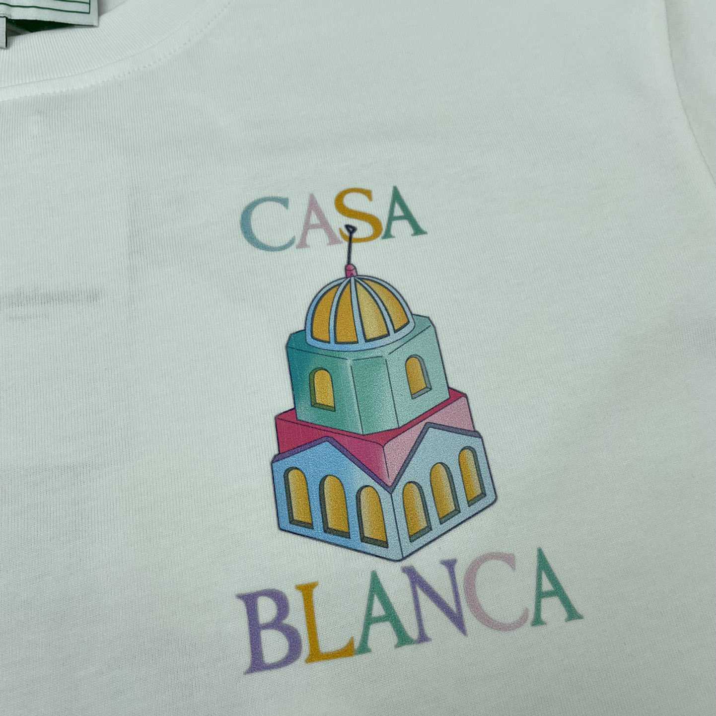Casablanca Graphic Print T-shirt     C866 - PerfectKickZ