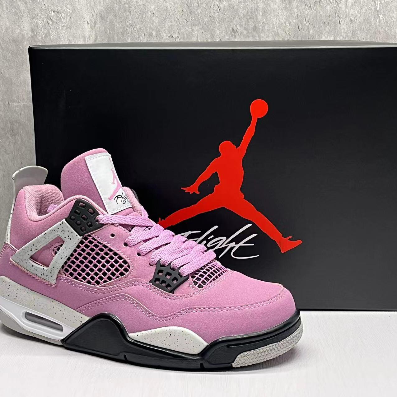 Jordan 4 “Orchid” Sneakers     AQ9129-501 - PerfectKickZ