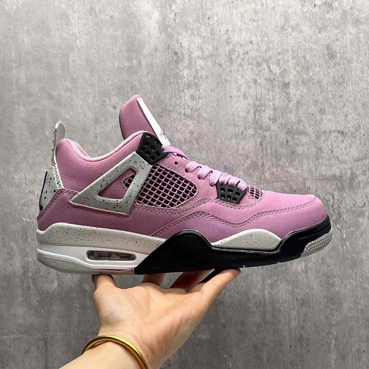Jordan 4 “Orchid” Sneakers     AQ9129-501 - PerfectKickZ