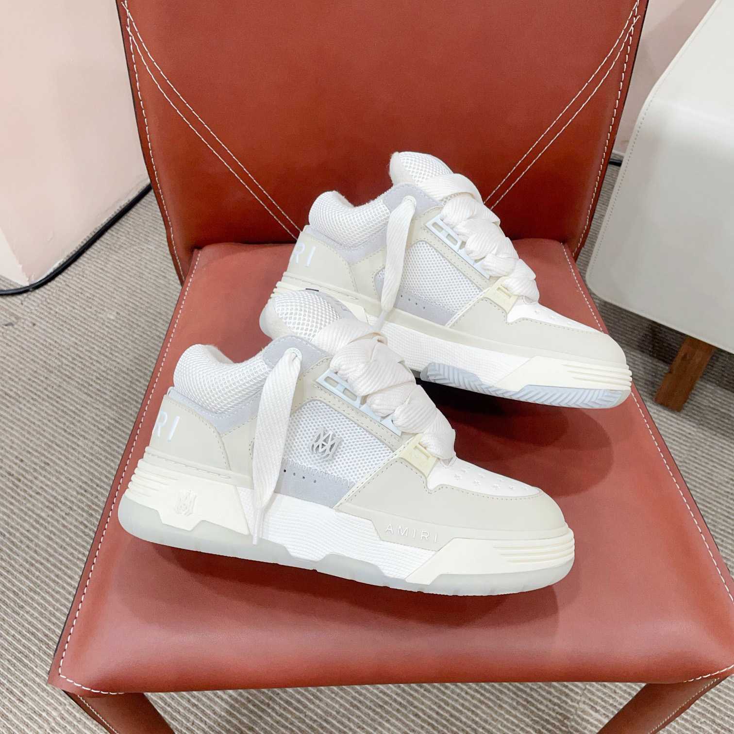 Amiri MA-1 Low Top Lace Up Sneakers - PerfectKickZ