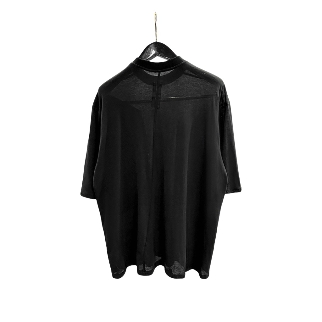 Rick Owens Black Crewneck T-Shirt - PerfectKickZ