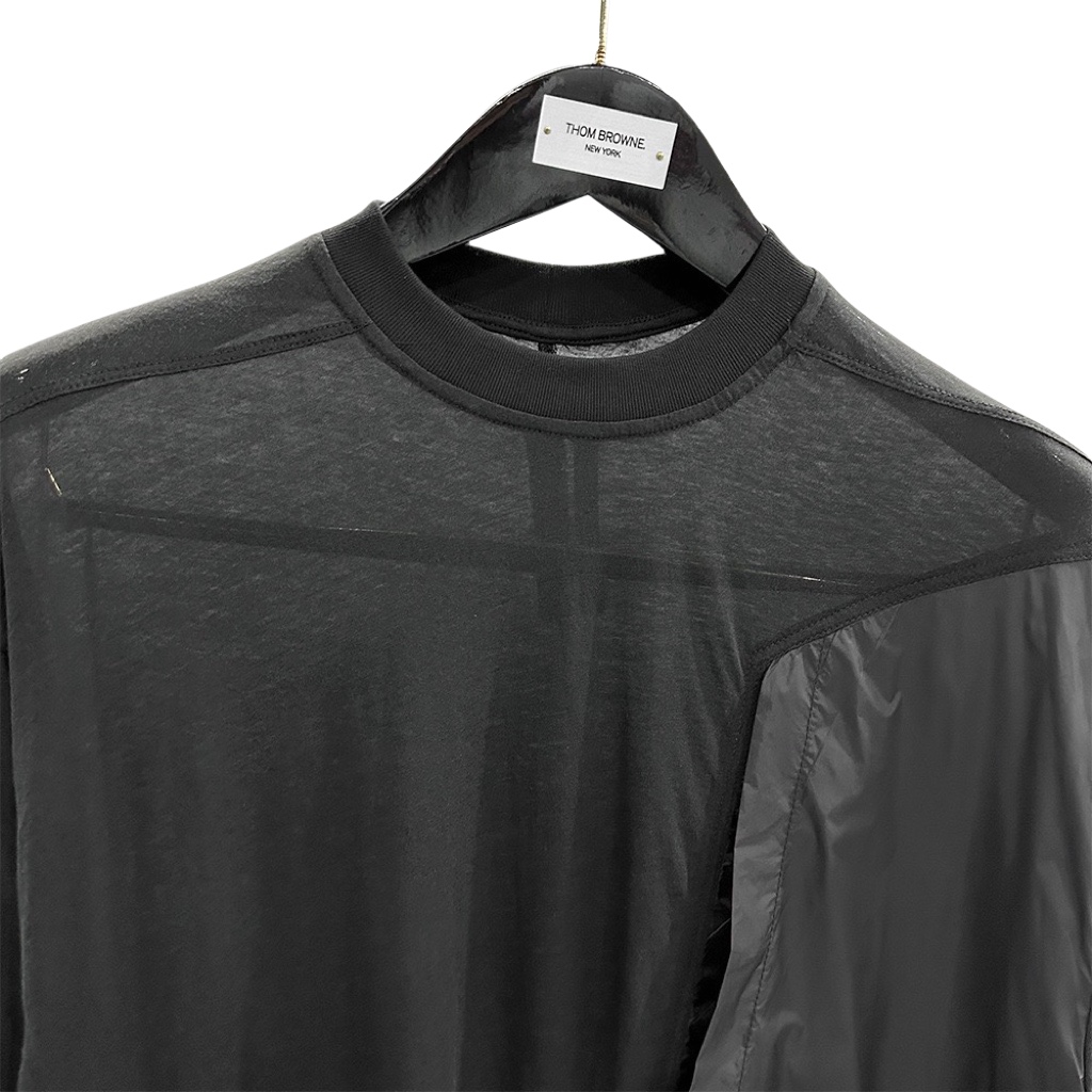 Rick Owens Black Crewneck T-Shirt - PerfectKickZ