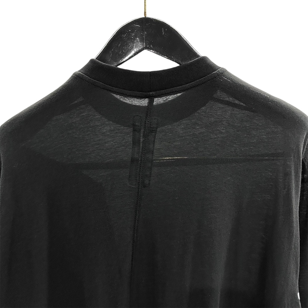 Rick Owens Black Crewneck T-Shirt - PerfectKickZ