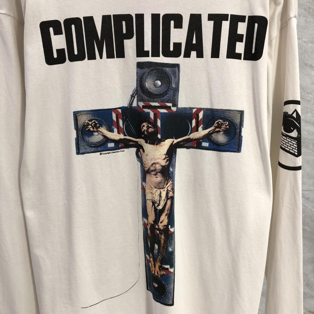 Saint Michael Complicated Long Sleeve Tee - PerfectKickZ