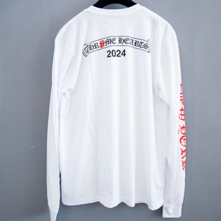 Chrome Hearts Logo Long Sleeve T-Shirt - PerfectKickZ