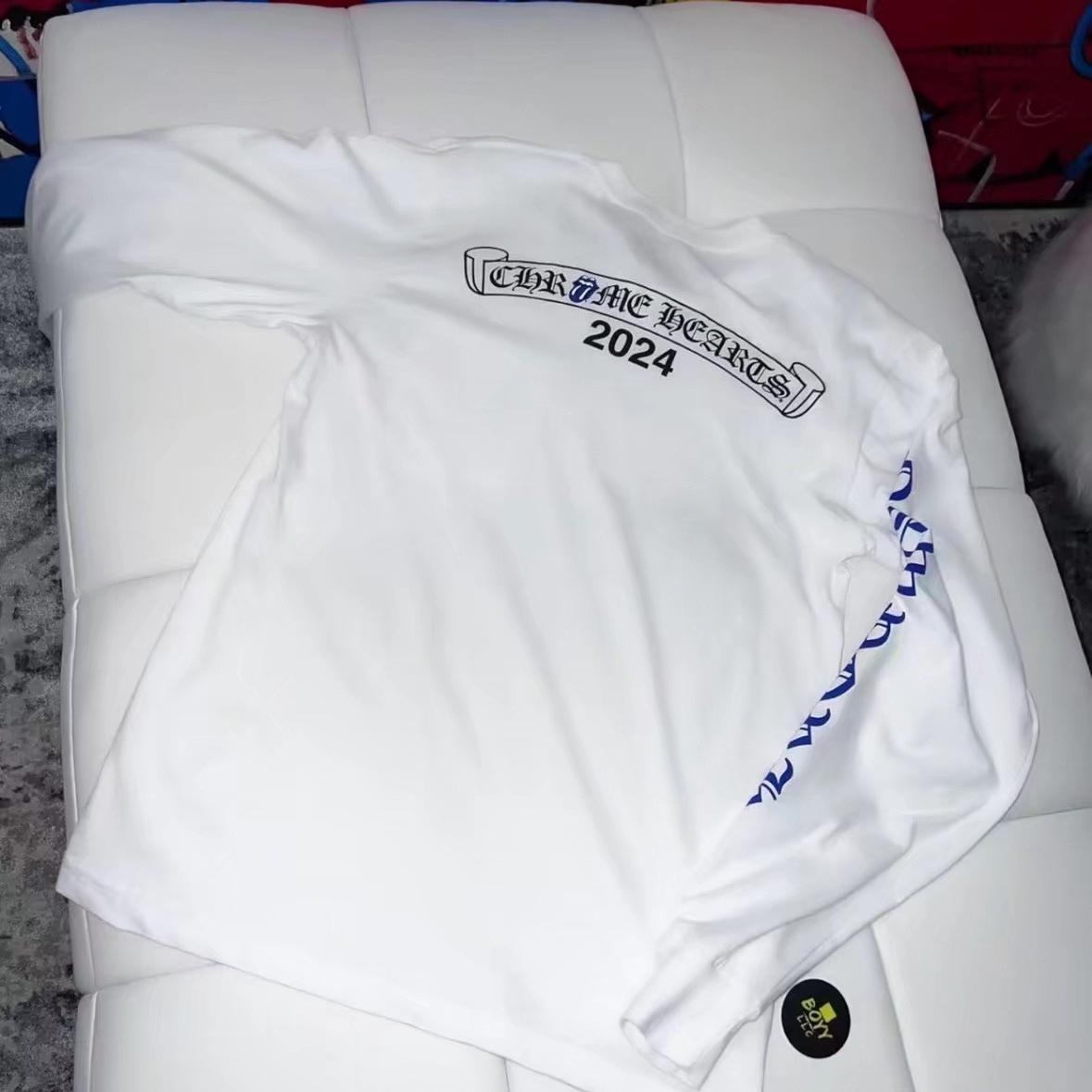 Chrome Hearts Logo Long Sleeve T-Shirt - PerfectKickZ