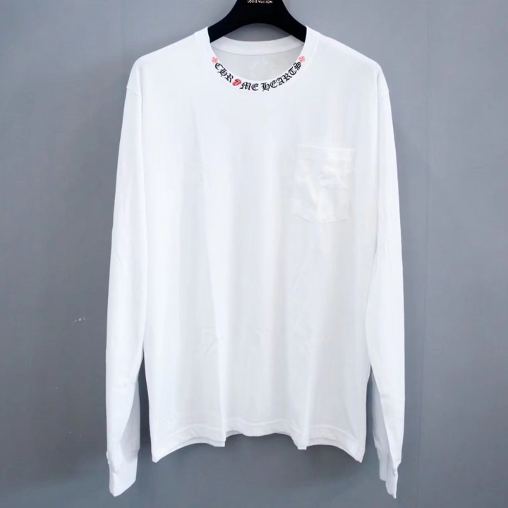 Chrome Hearts Logo Long Sleeve T-Shirt - PerfectKickZ