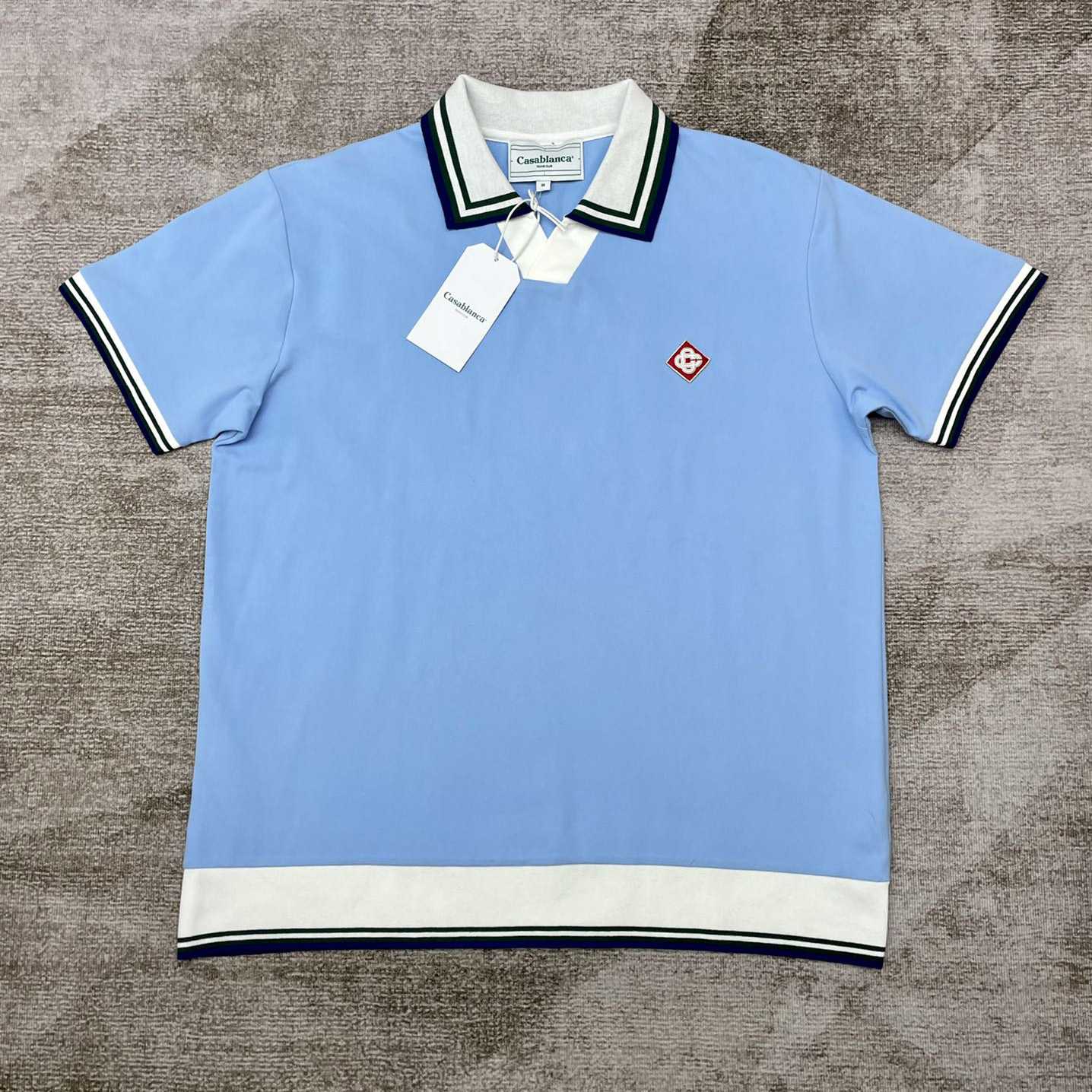 Casablanca Polo Shirt   c855 - PerfectKickZ
