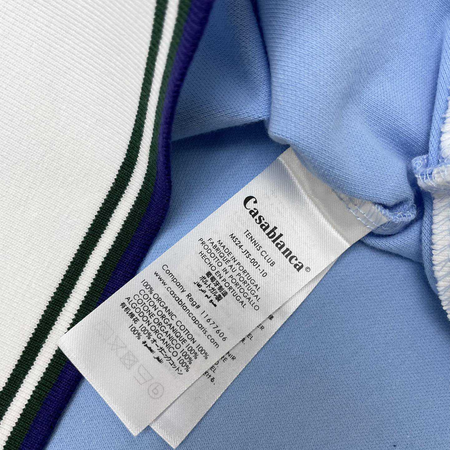 Casablanca Polo Shirt   c855 - PerfectKickZ