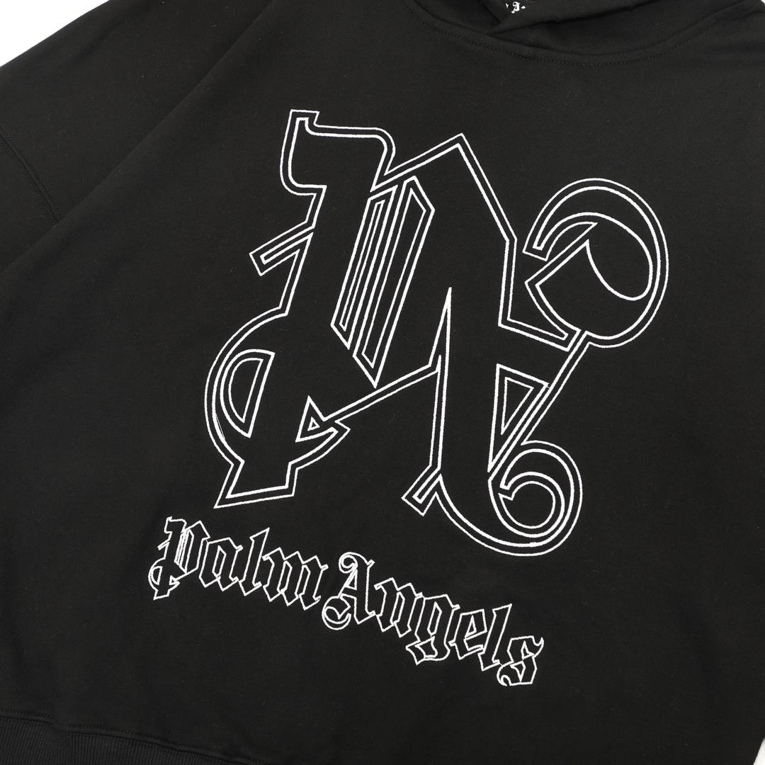 Palm Angels Monogram Statement Hoody - PerfectKickZ