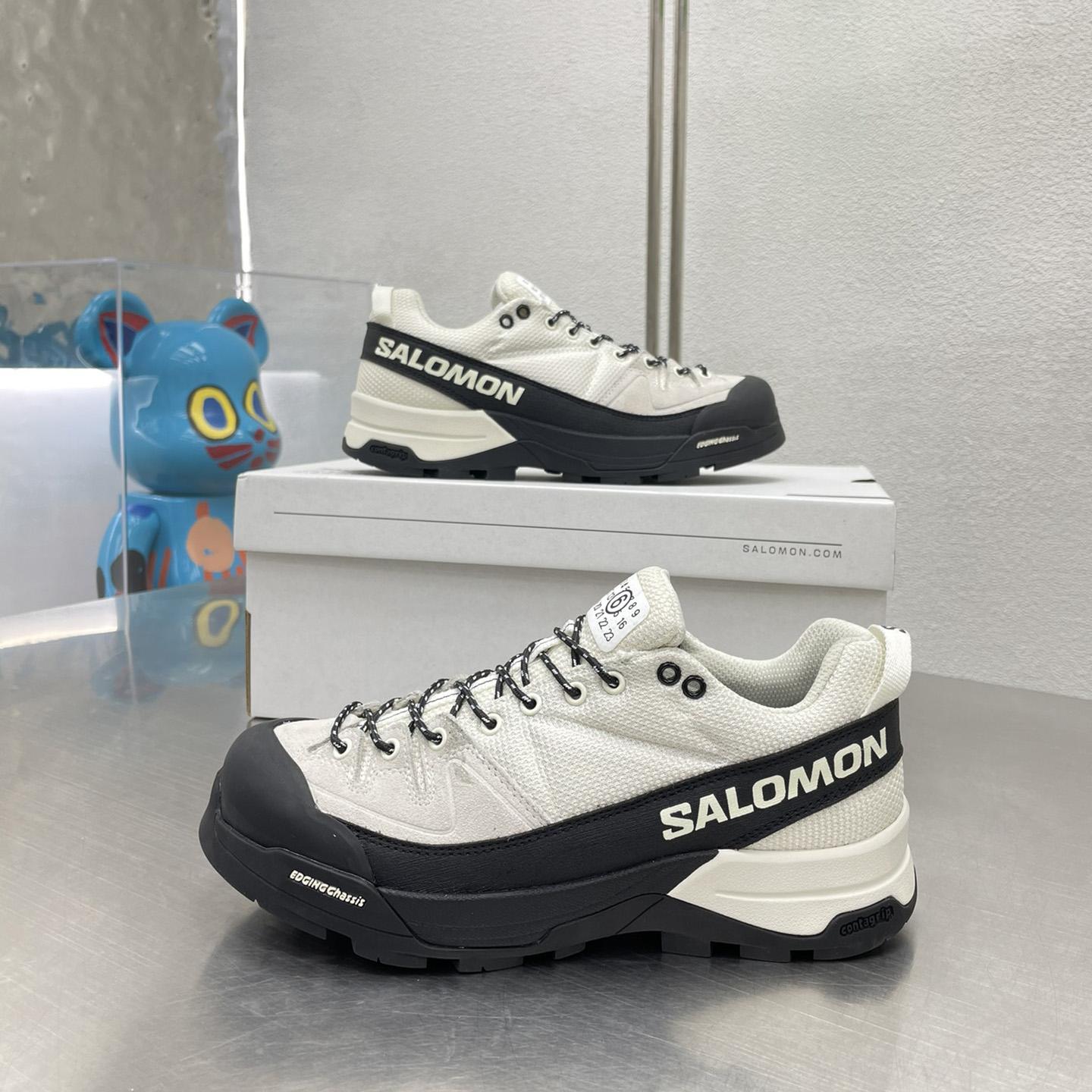 Maison Margiela Black Off- Salomon Edition X-Alpages Sneakers - PerfectKickZ