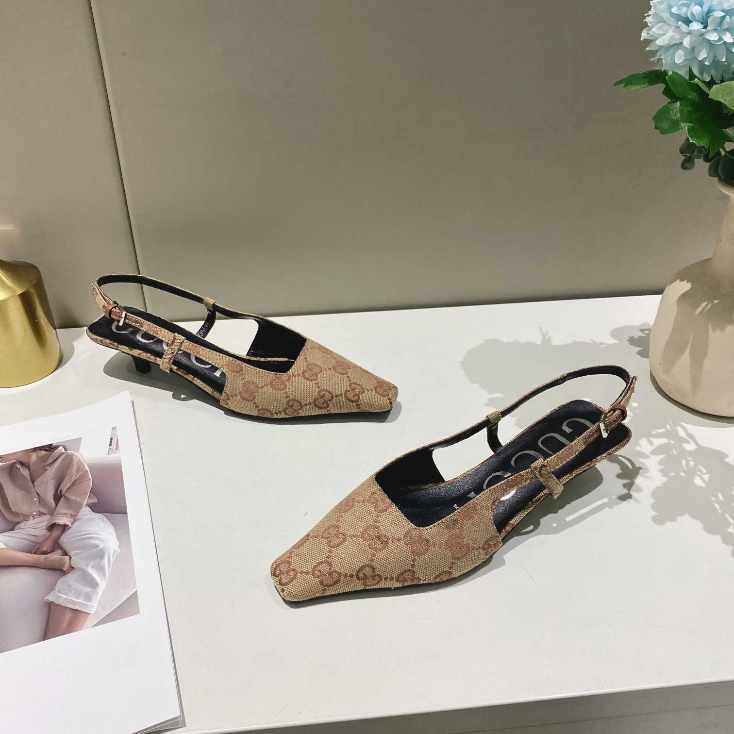Gucci Women's GG Slingback Ballet Flat - PerfectKickZ