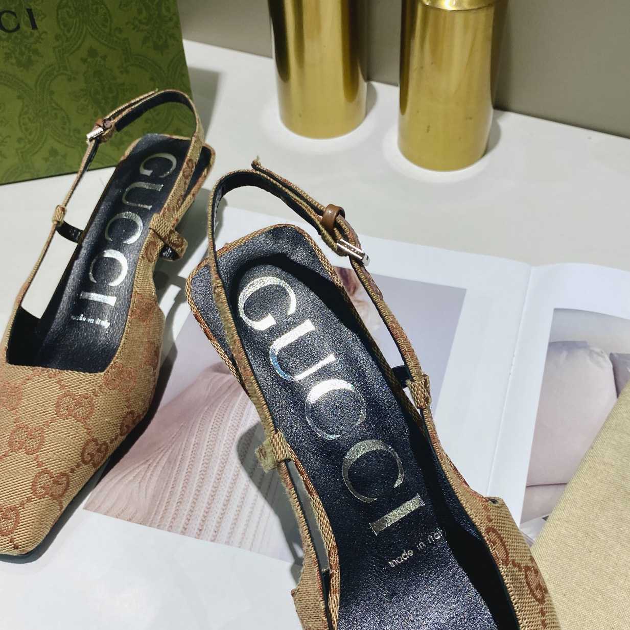 Gucci Women's GG Slingback Ballet Flat - PerfectKickZ