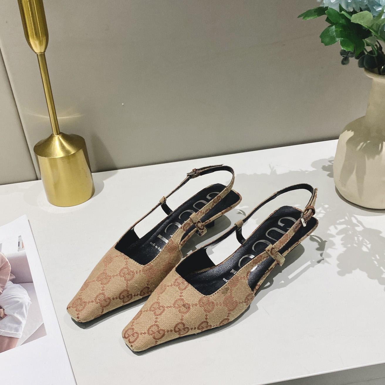 Gucci Women's GG Slingback Ballet Flat - PerfectKickZ