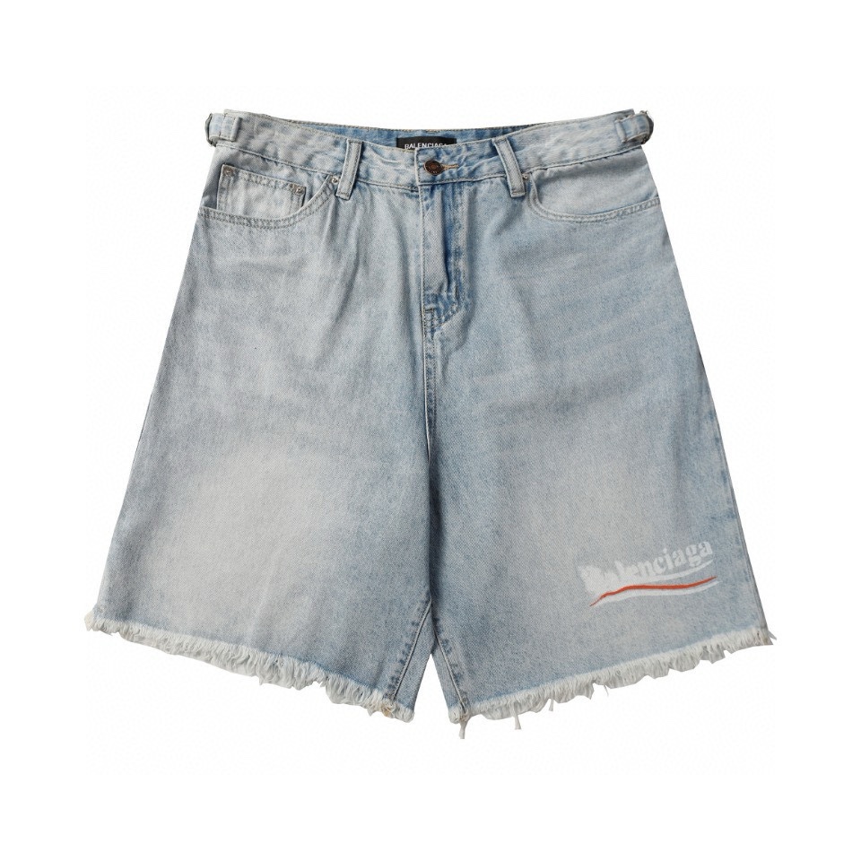 Balenciaga Denim Shorts - PerfectKickZ