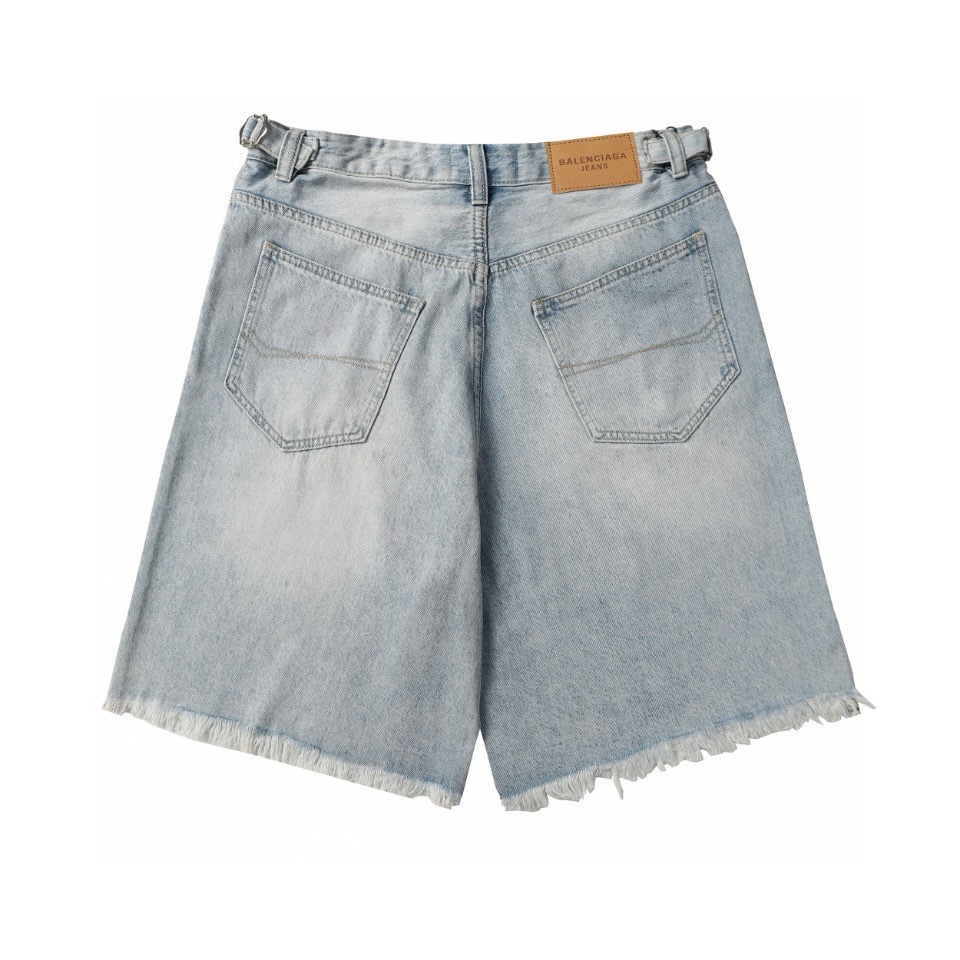Balenciaga Denim Shorts - PerfectKickZ